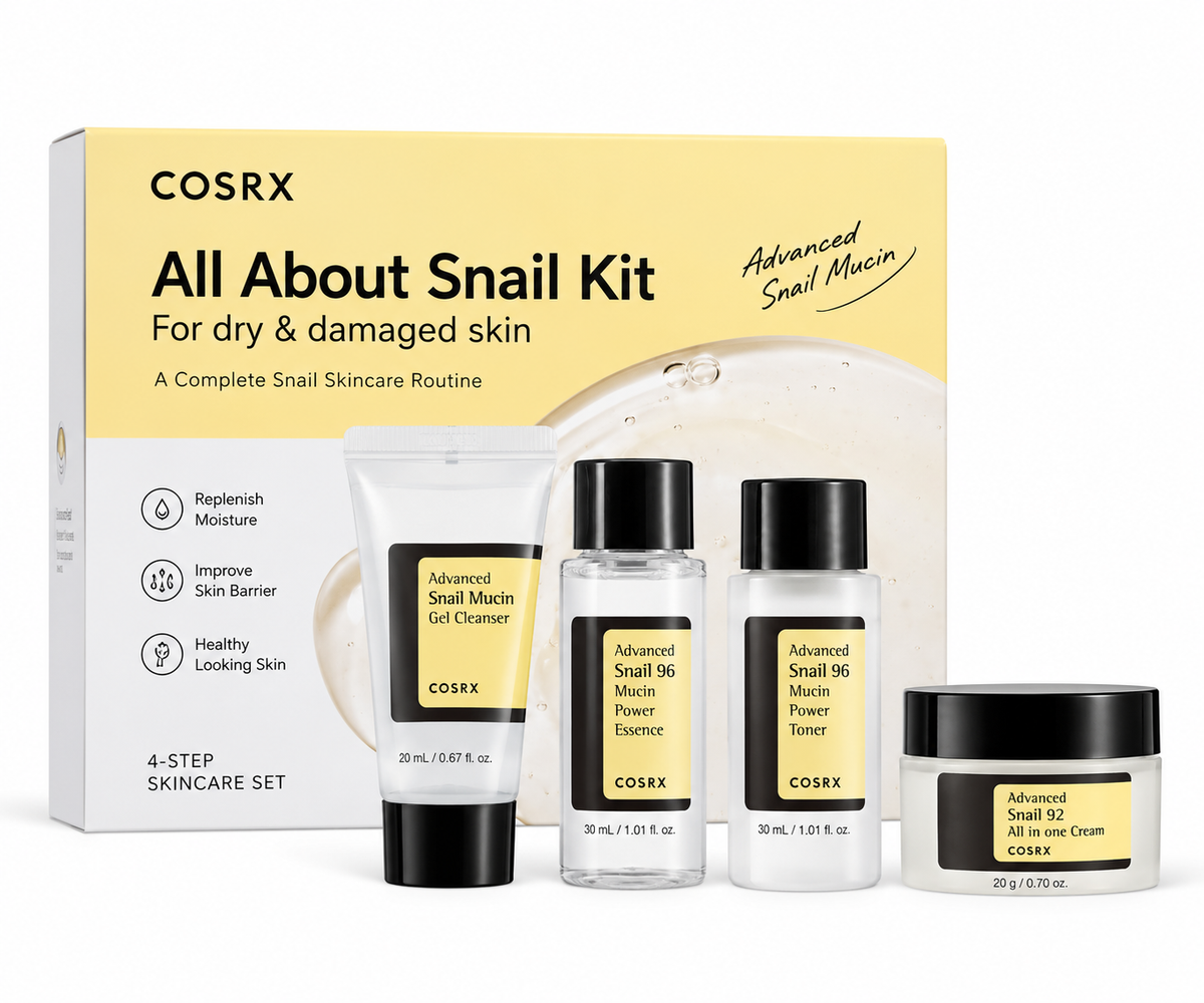 Cosrx All About Snail Kit Skincare Gift Set