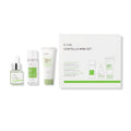 iUNIK Centella Mini Set Travel-Friendly Skincare Set Tea Tree Relief Toner Serum Centella Calming Gel Cream