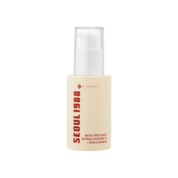 K-Secret Seoul 1988 Serum: Retinal Liposome 2% + Black Ginseng (30ml)